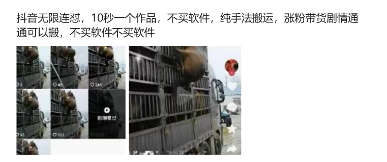抖音无限连怼，10秒一个作品不买软件，纯手法搬运，涨粉带货剧情通通可以搬-test