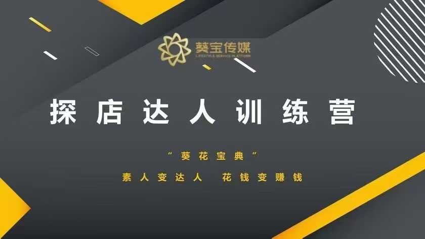 探店达人训练营，素人变达人，花钱变赚钱-test