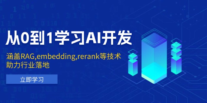 从0到1学习AI开发：涵盖RAG,embedding,rerank等技术，助力行业落地-test