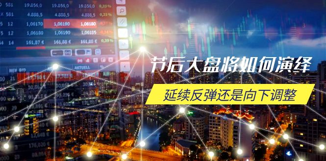 节后大盘将如何演绎，延续反弹还是向下调整，关键时间点和空间位待解-test