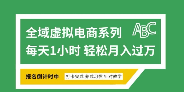 全域虚拟电商变现系列，通过平台出售虚拟电商产品从而获利-test