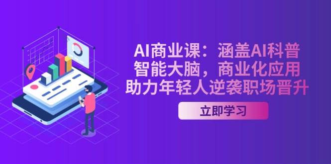 AI商业课：涵盖AI科普，智能大脑，商业化应用，助力年轻人逆袭职场晋升-test