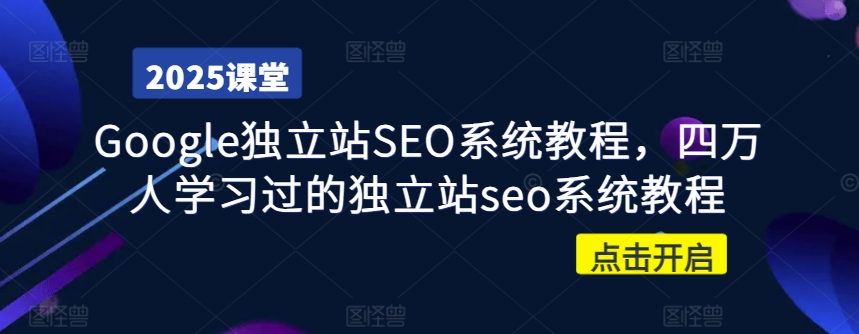 Google独立站SEO系统教程，四万人学习过的独立站seo系统教程-test