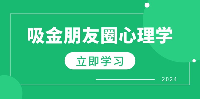 朋友圈吸金心理学：揭秘心理学原理，增加业绩，打造个人IP与行业权威-test