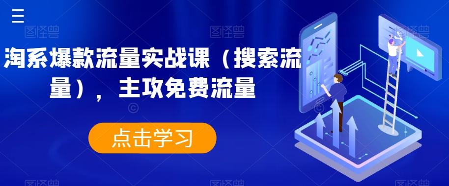 淘系爆款流量实战课（搜索流量），主攻免费流量-test
