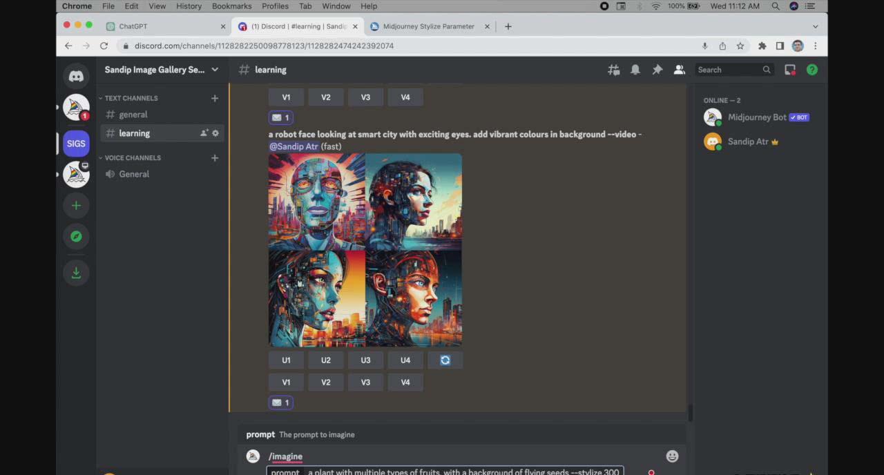 图片[2]-ChatGPT4 和 MidJourney AI 绘画聊天革命性指南教程-33节视频课-中英字幕-test