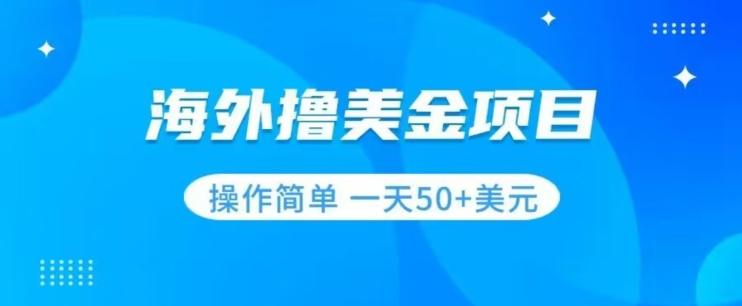 撸美金项目无门槛操作简单小白一天50+美刀-test