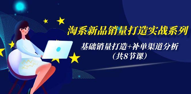 (9962期)淘系新品销量打造实战系列，基础销量打造+补单渠道分析(共8节课)-test