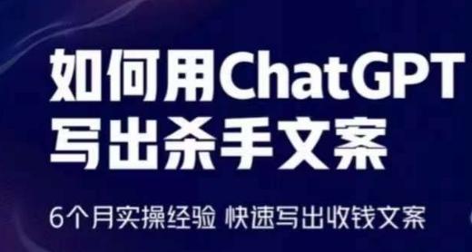 如何用ChatGPT写出杀手文案，6个月实操经验，快速写出收钱文案-test