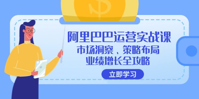 阿里巴巴运营实战课：市场洞察、策略布局、业绩增长全攻略-test