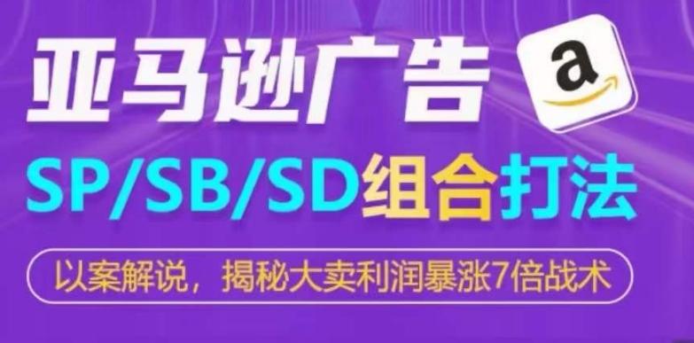 亚马逊SP/SB/SD广告组合打法，揭秘大卖利润暴涨7倍战术-test