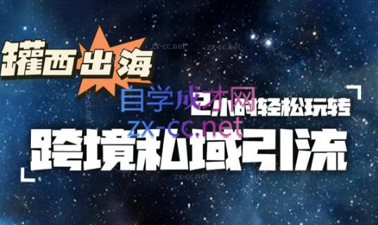 罐西老师·零基础学会跨境私域引流-test