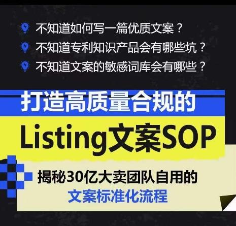 打造高质量合规的Listing文案SOP，掌握亚马逊文案工作的标准化-test