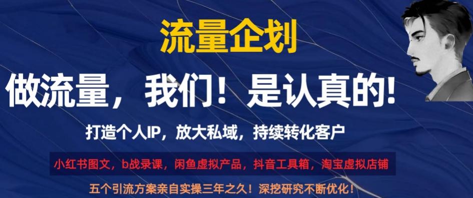 流量企划，打造个人IP，放大私域，持续转化客户【揭秘】-test