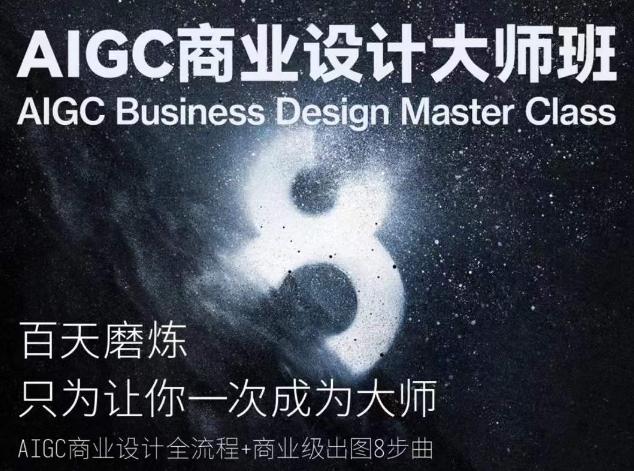 AIGC商业设计大师班，商业设计全流程-test