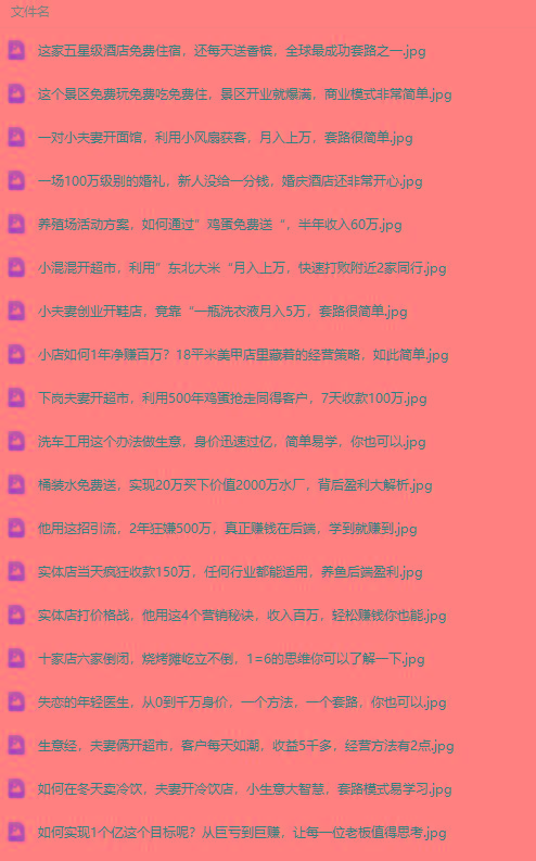 图片[2]-(9607期)真实有效391套商业模式，年入几十到几百万案例解析(电子书+视频+图文)-test