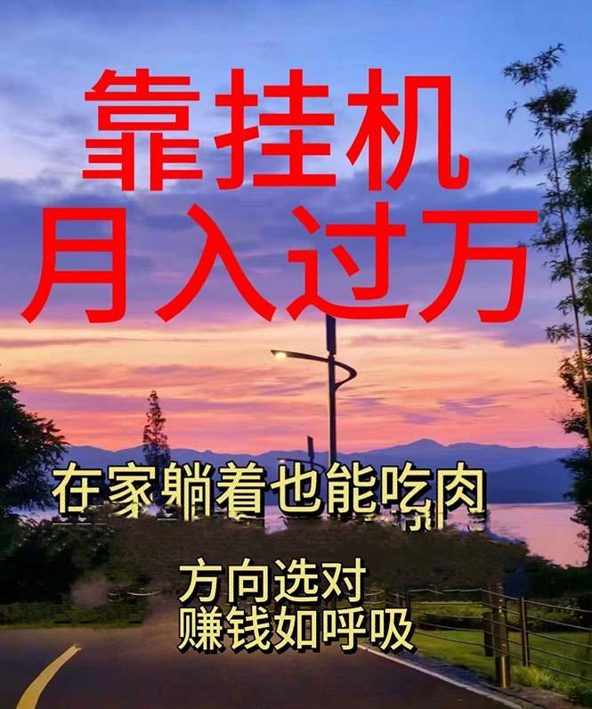 靠挂机，日入1000+，躺着也能吃肉，电脑手机都可挂-test