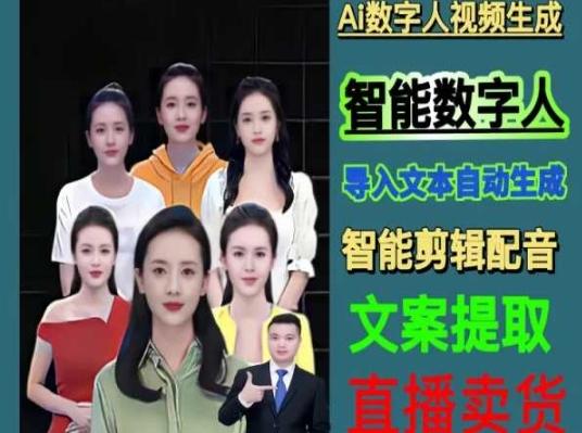 伍老师Ai数字人快速剪辑制作以及变现视频课-test