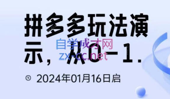 吴老师·拼多多从选品到截流到付费的玩法技巧-test