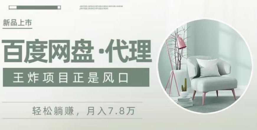 度盘代理，月入7w保姆级全方位教程-test
