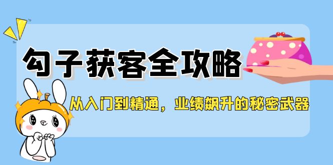 从入门到精通，勾子获客全攻略，业绩飙升的秘密武器-test