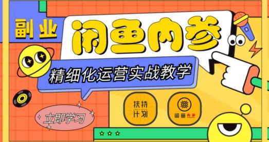 闲鱼精细化运营入门+高阶实战教学，从底层逻辑到轻松变现，多维度玩转闲鱼副业-test
