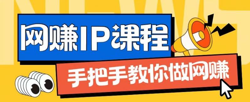 ip合伙人打造1.0，从0到1教你做网创，实现月入过万【揭秘】-test