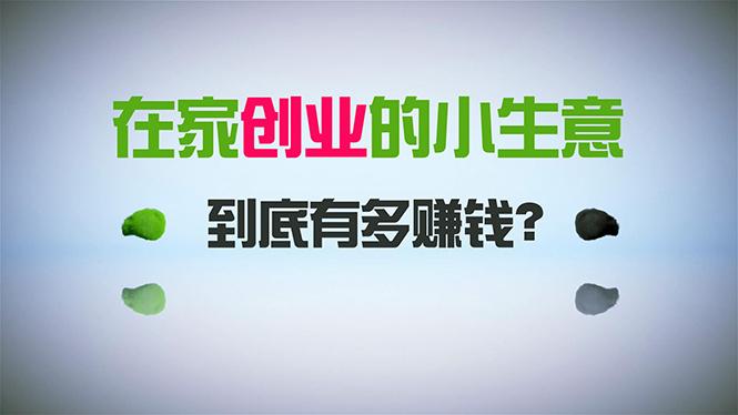 在家创业，日引300+创业粉，一年收入30万，闷声发财的小生意，比打工强-test