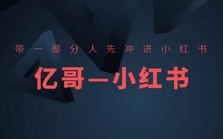 ​​带一部分人先冲进小红书，小红书开店、选品、爆款裂变-test