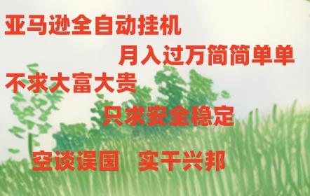 亚马逊全自动浏览挂机，，收益稳定且前景广阔-test