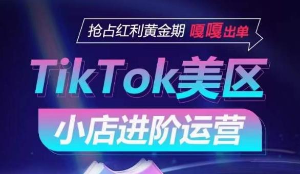 TikTok Shop美区小店进阶运营，抢占红利黄金期 嘎嘎出单-test