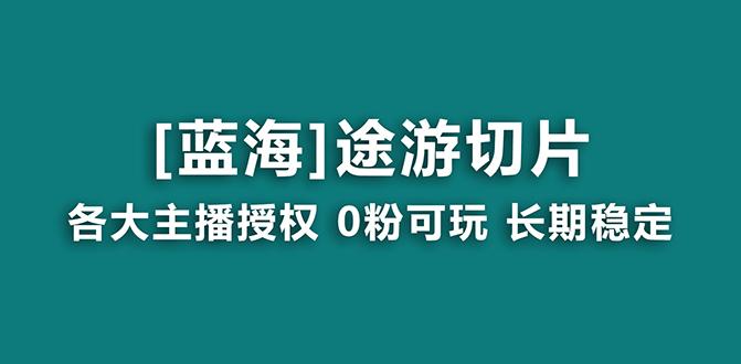 抖音途游切片，龙年第一个蓝海项目，提供授权和素材，长期稳定，月入过万-test