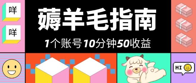 我这朋友薅美团羊毛，1个账号10分钟50收益，有手就能搞！-test