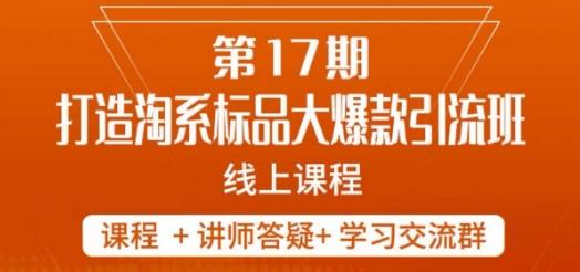 南掌柜-第17期打造淘系标品大爆款，5天线上课-test
