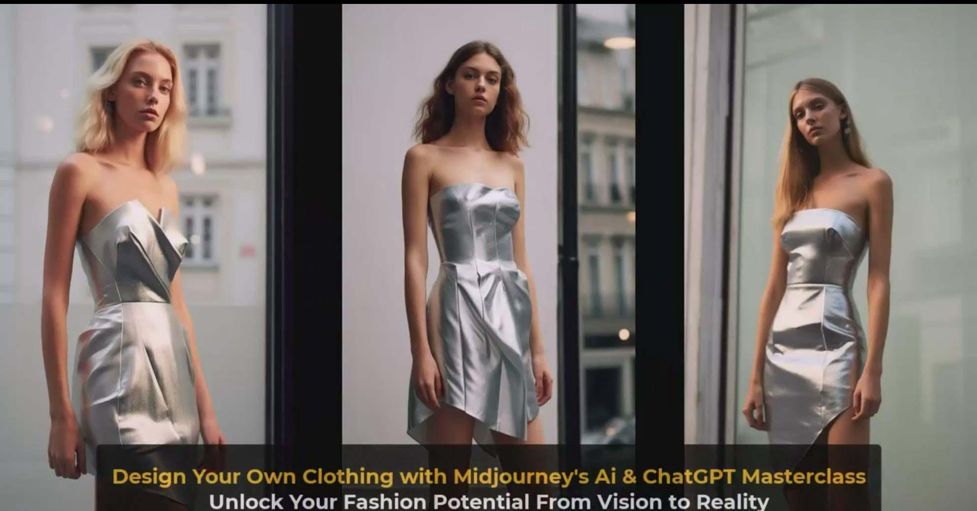 图片[8]-利用 Midjourneys Ai 人工智能设计自己的服装AI大师班-10节课-中英字幕-test