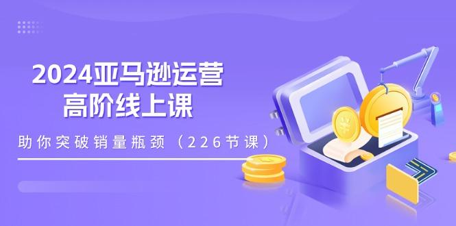 2024亚马逊运营-高阶线上课，助你突破销量瓶颈(228节课-test