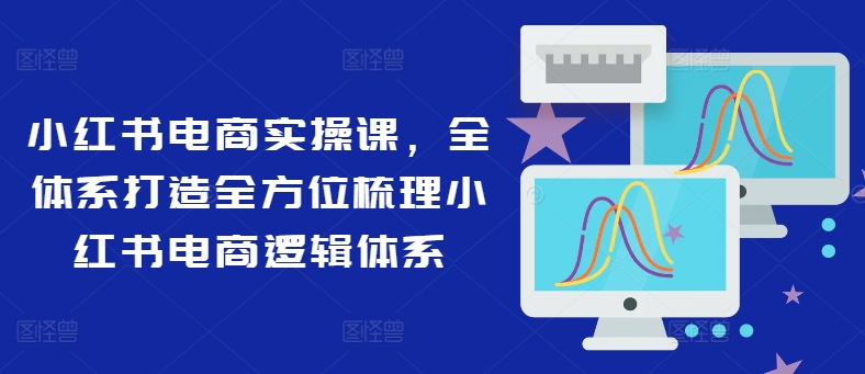 小红书电商实操课，全体系打造全方位梳理小红书电商逻辑体系-test