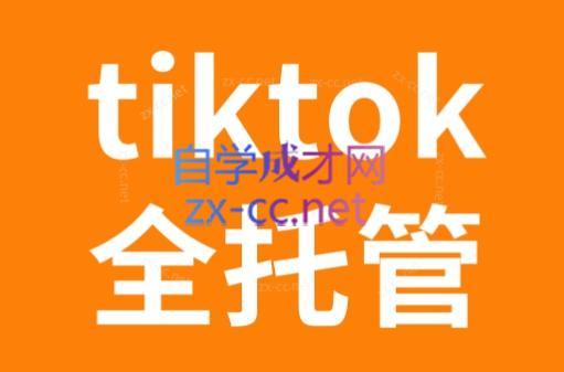 TikTok跨境电商全托管运营模式精品课-test