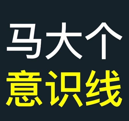 马大个意识线，一门改变人生意识的课程，讲解什么是能力线什么是意识线-test
