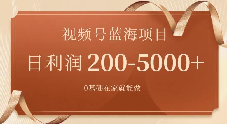 外边收费699视频号项目，最新玩法，简单好操作，一人可做，日四位数-test