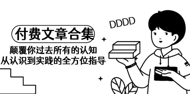(9646期)《某公众号付费文章合集》颠覆你过去所有的认知 从认识到实践的全方位指导-test
