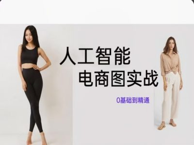 人工智能SD电商图实战，ai绘图0基础到精通-test