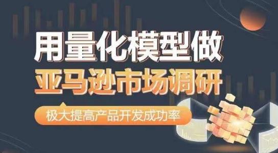 用量化模型做亚马逊市场调研，从数据出发，更高效更准确做判断，极大提高产品开发成功率-test