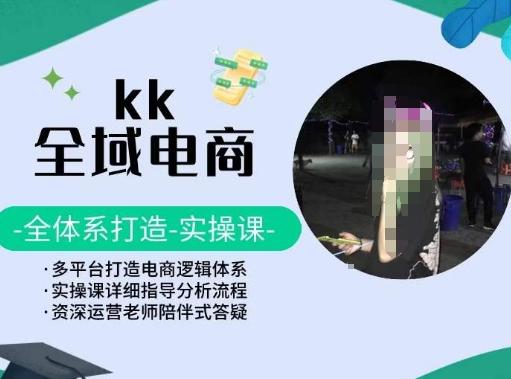 KK全域电商，全体系打造实操课，多平台打造电商逻辑体系-test