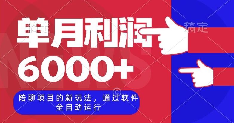 陪聊项目的新玩法，通过软件全自动运行，单月利润6000+【揭秘】-test