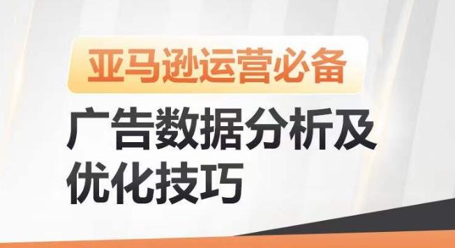 亚马逊广告数据分析及优化技巧，高效提升广告效果，降低ACOS，促进销量持续上升-test