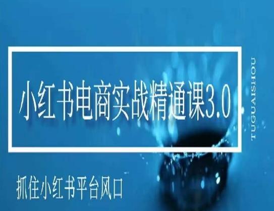 小红书电商实战精通课3.0，抓住小红书平台的风口，不错过有一个赚钱的机会-test