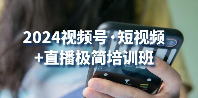 2024视频号·短视频+直播极简培训班：抓住视频号风口，流量红利-test