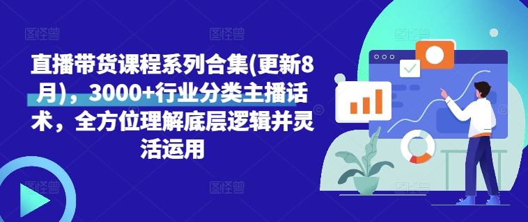 直播带货课程系列合集(更新8月)，3000+行业分类主播话术，全方位理解底层逻辑并灵活运用-test