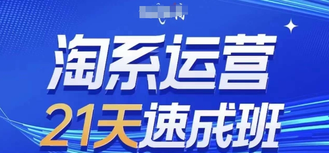 淘系运营21天速成班(更新24年8月)，0基础轻松搞定淘系运营，不做假把式-test